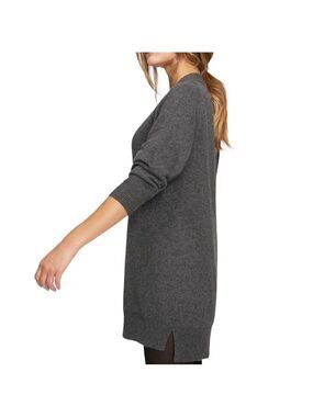 ** DKNY Pure 100% Merino Grey Sweater Dress Size XP